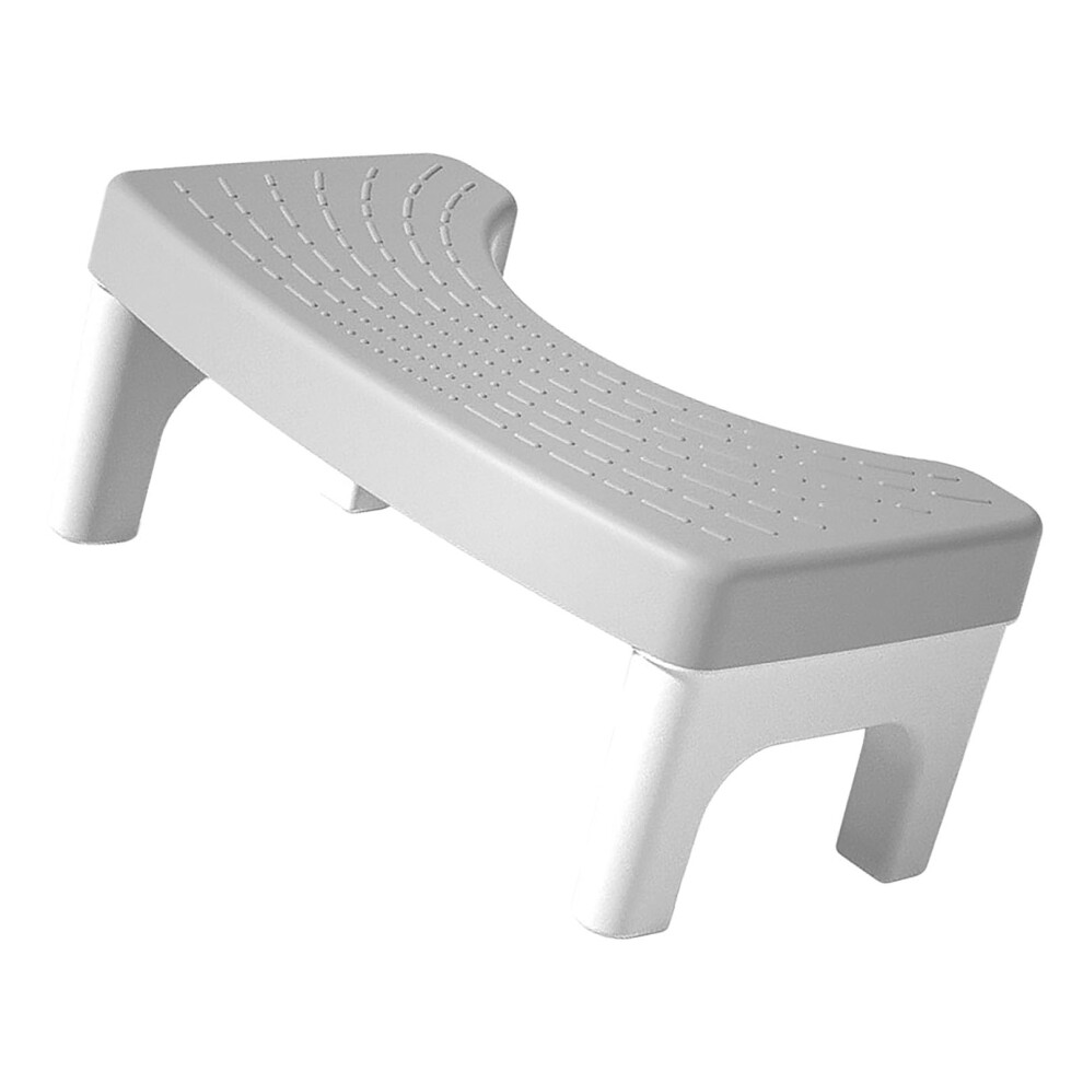 Grey Portable Toilet Stool Slip For Adults And Kids, Squatting Potty Stool For Enhanced Digestion And Comfort