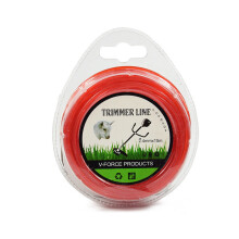 2.4mmx15m Grass Cut Strimmer Line Round Nylon Cord Wire-Red