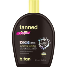 B.TAN UV Tanning Bed Lotion | Darkest Tanning Lotion - Inomhus utomhusbrun Bronzer Accelerator Best Browning Lotion 12 fl oz