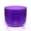 Territ   rio B Nota Crown Chakra Purple Colored Quartz Crystal Crystal Singing Bowl de 8 polegadas 2