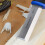 Hardened CR V Wood Chisel Tool with Rubber Handle, 5mm Edge 5
