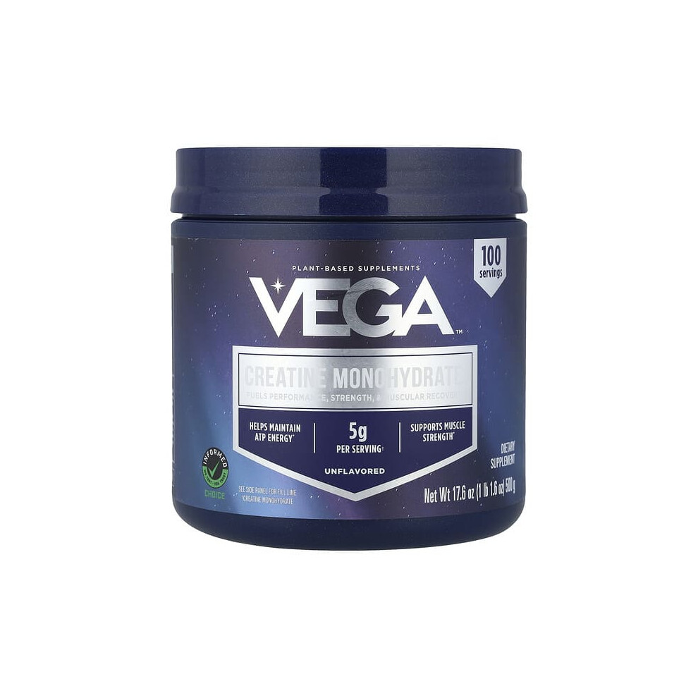 Vega Creatine Monohydrate, Unflavored
