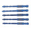 5 Pcs Eccentric Drill Bits 6mm Hex Steel For Masonry, Concrete 15