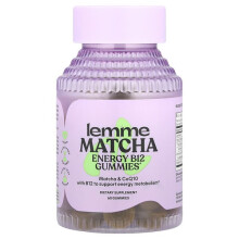 Energie B12 & CoQ10 Gummis, Matcha