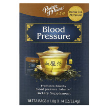 Prince of Peace, Tisane, Tension Artérielle, 18 Sachets de Thé, 1,14 oz (32,4 g)