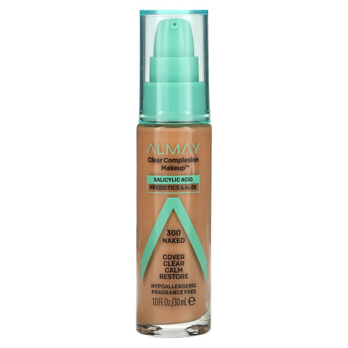 Almay, Clear Complexion Make-up, 300 Nackt, 1 fl oz (30 ml)