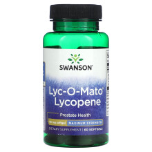 Swanson, Lyc-O-Mato Lycopin, Maximale Stärke, 40 mg, 60 Weichkapseln