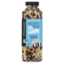 Urban Accents, Graines de Maïs à Éclater, Tricolore Rouge, Blanc et Bleu, 16 oz (454 g)