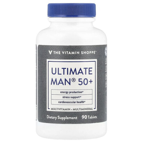 Ultimate Man 50+, Multivitamines et Multiminéraux