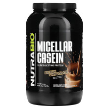 NutraBio, Caséine Micellaire, Chocolat Hollandais, 2 lb (907 g)