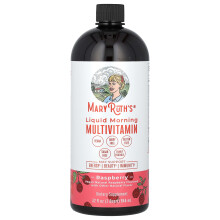 MaryRuth's, Flüssiges Morgens Multivitamin, Himbeere, 32 fl oz (946 ml)