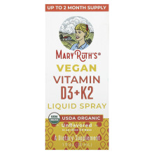 MaryRuth's, Veganes Vitamin D3 + K2 Flüssigspray, Geschmacksneutral, 1 fl oz (30 ml)