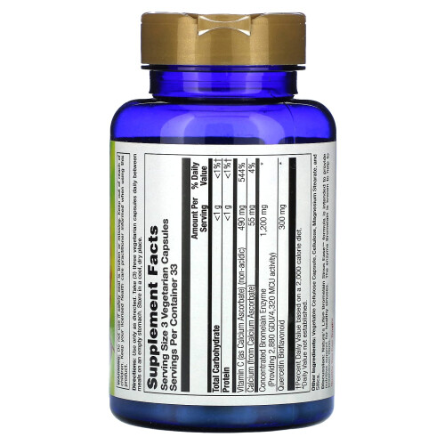 Nature's Life, Bromelain Sinus Ease, 100 Vegetarian Capsules 2