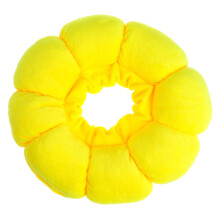Soft Cat Collar Lightweight Plush Sunflower Design Comfortable Cat Recovery Cone for Surgery Healing and Wound Protection