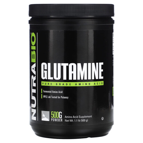 NutraBio, Glutamine, 1,1 lb (500 g)
