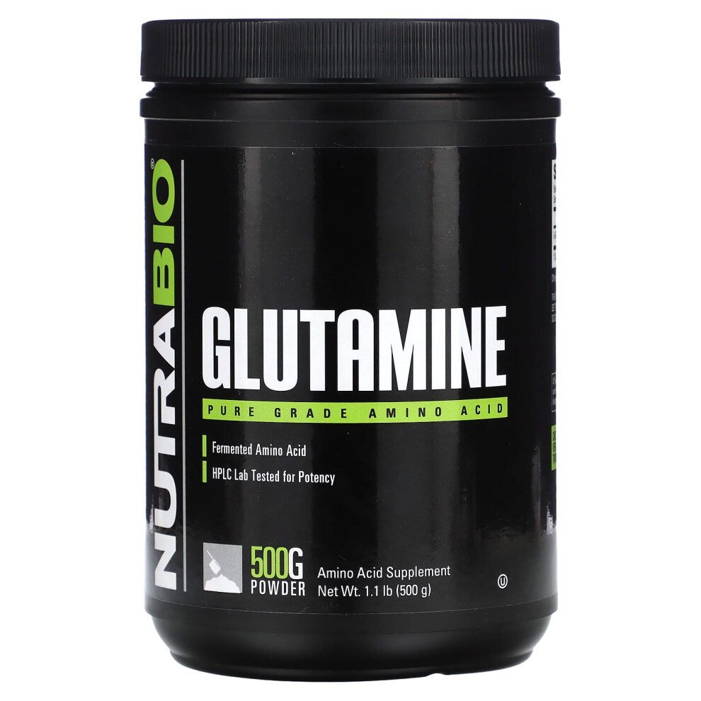Nutrabio , Glutamine, 1.1 Lb (500 G)