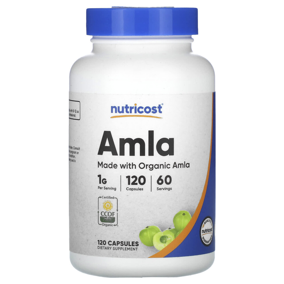 Nutricost , Amla, 1,000 Mg, 120 Capsules (500 Mg Per Capsule)