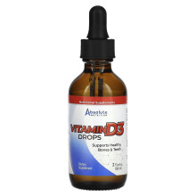 Absolute Nutrition, Gouttes de Vitamine D3, 2 fl oz (60 ml)