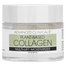 Advanced Clinicals, Collagène Végétal, Hydratant Multi-Lift, 2 fl oz (59 ml)
