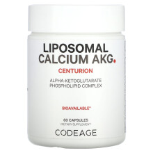 Codeage, Calcium AKG Liposomal, 60 Gélules