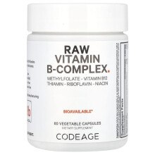 Codeage, Complexe brut de vitamines B, 60 gélules végétales