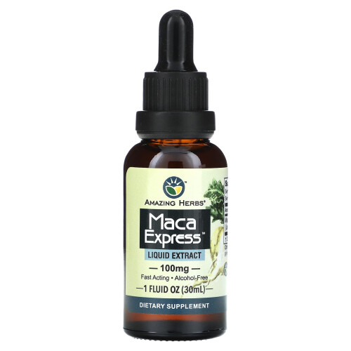 Amazing Herbs, Maca Express Flüssigextrakt, 1 fl oz (30 ml)
