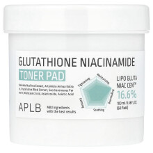 APLB, Glutatión e Niacinamida, Padrão de Tônica, 60 Padrões, 3,38 fl oz (100 ml)