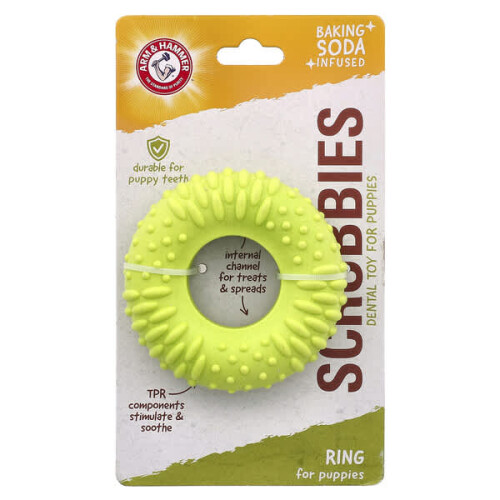 Scrubbies, Zahnspielzeug für Welpen, Ring