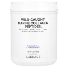 Codeage, Poudre de Peptides de Collagène Marin Sauvage, Non Aromatisée, 15.87 oz (450 g)