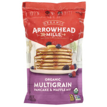 Arrowhead Mills, Bio Mehrkorn-Pfannkuchen- & Waffelmischung, 22 Unzen (623 g)