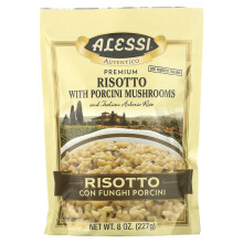 Alessi, Premium-Risotto mit Steinpilzen und Italienischem Arborio-Reis, 8 oz (227 g)