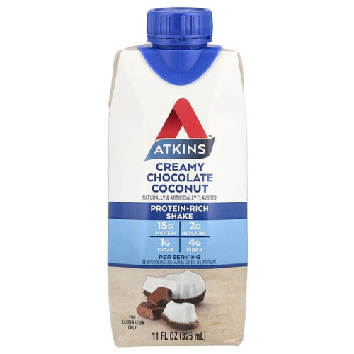 Protein-Rich Shake, Creamy Chocolate Coconut 2