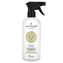 ATTITUDE, Furry Friends, Natürliche Tierpflege, Flecken- & Geruchsentferner, Lavendel, 16 fl oz (473 ml)