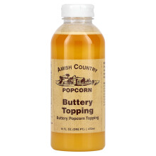 Amish Country Popcorn, Buttrige Popcorn-Topping, 16 fl oz (472 ml)