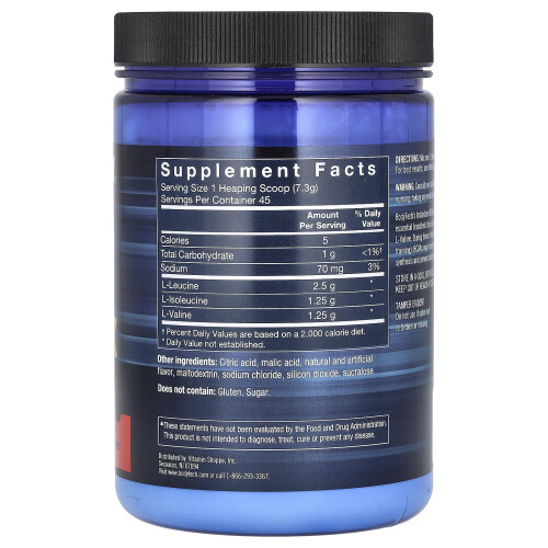 BodyTech, BCAA Instantané, Punch aux Fruits, 11,6 oz (328,5 g) 2