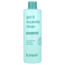 b.fresh, Saada Se Puhdas, Syvä Puhdistava Kasvojensi, Rasvoiselle Hiukkaselle, Rouskutettu Lemongrass, 12 fl oz (355 ml)