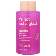 b.fresh, Het Is Niet Alleen Een Glazuur, Glanzende Body Wash, Glazuur Donut, 16 fl oz (473 ml)