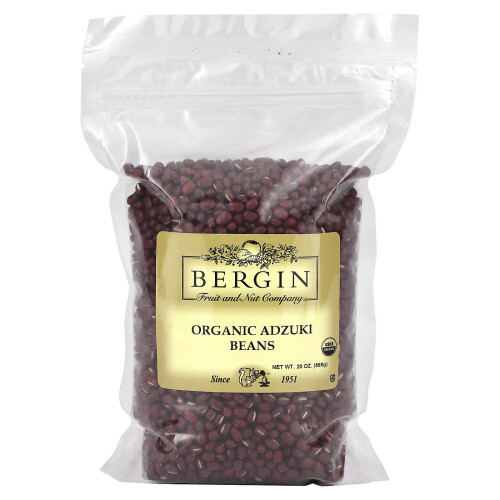 Bergin Fruit and Nut Company, Bio-Adzukibohnen, 20 oz (568 g)