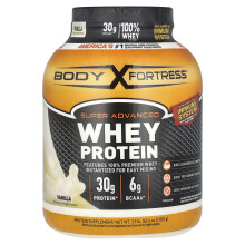 Body Fortress, Super Advanced Whey Protein, Vanille, 3,9 lb (1.769 g)
