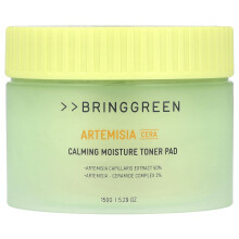 Bringgreen, Artemisia Cera, Beruhigende Feuchtigkeits-Tonerpads, 5,29 oz (150 g)