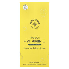 Beekeeper's Naturals, Propolis + Vitamin C, 12 Beutel, je 0,27 fl oz (8 ml)