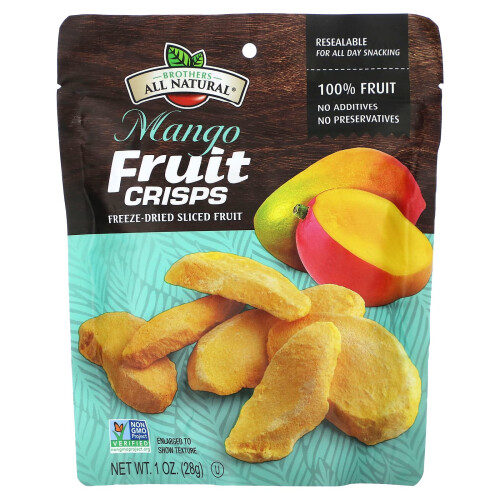 Brothers-All-Natural, Fruchtchips, Mango, 1 oz (28 g)