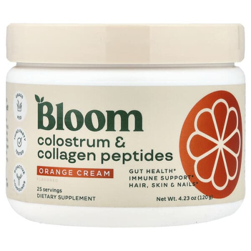 Colostrum et peptides de collagène, Crème à l'orange