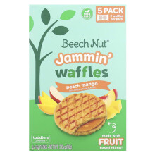 Jammin' Waffles, 12+ Months, Peach Mango