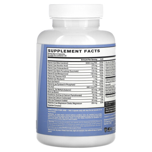 BPN, Multivitamines Fort, 120 Gélules 1