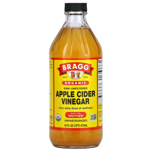 Bragg, Bio-Apfelessig mit der 'Mutter', 16 fl oz (473 ml)