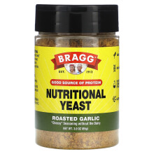 Bragg, Levure Nutritionnelle, Ail RĂ´ti, 3 oz (85 g)