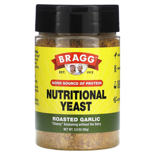 Bragg, Nährhefe, Gerösteter Knoblauch, 3 oz (85 g)