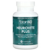 BrainMD, Neurovite Plus, 120 Gélules