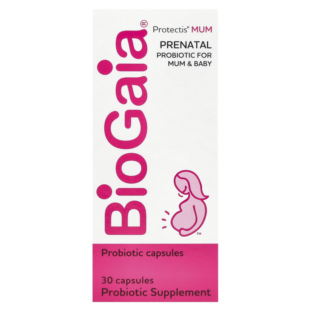 Biogaia , Protectis Mum, Prenatal Probiotic, For Mum & Baby, 30 Capsules